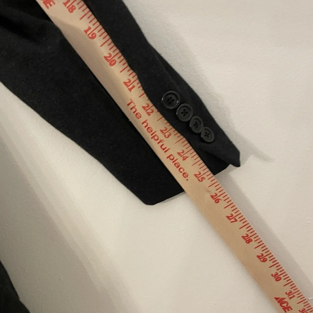 Joseph A Bank Wool Blazer 44L Black Business Professional‎ Sport Coat